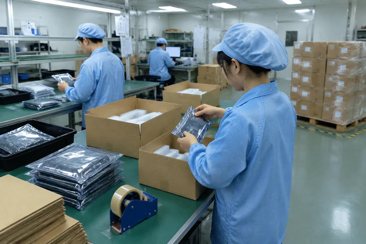 成品包裝與出貨前檢查