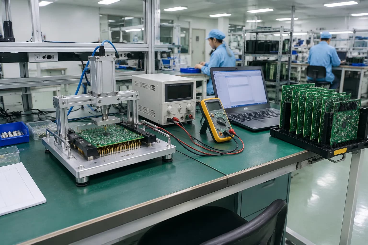 功能測試治具與測試儀器